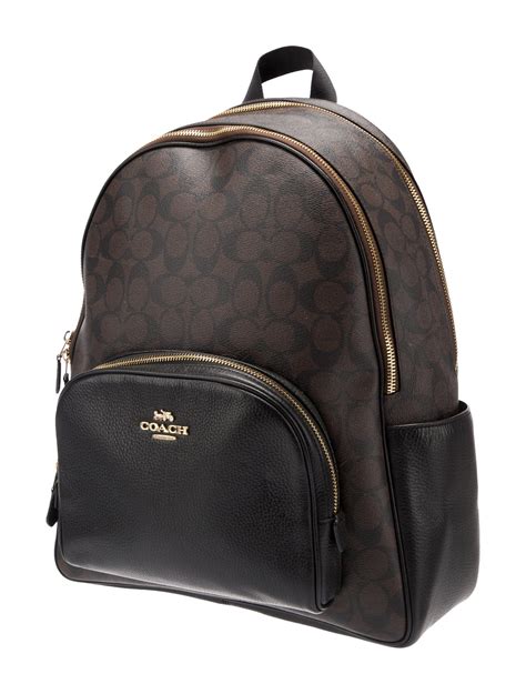 Coach 1941 Leather Backpack - Brown Backpacks, Handbags - WWCCH33854 ...