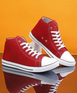 Kroeber Kroeber Red Ankle lenth Casual Shoes Sneakers For Men - Buy ...