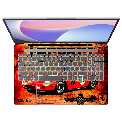 Ferrari F40 Red 3D Embossed Laptop Skin | Buy Online Now – SkinsLegend