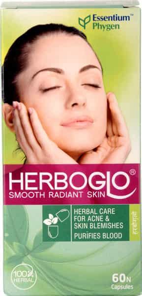 Buy HERBOGLO HERBAL SKIN CARE CAPSULES BOTTLE OF 60 Online & Get Upto ...
