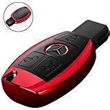 COMPONALL for Mercedes Benz Key Fob Cover, Key Fob Case for Mercedes ...