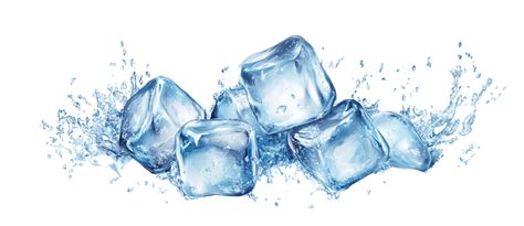 Ice Cubes In Water Png