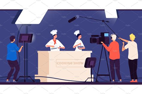 Image result for Cooking TV Program Front View with Backdrop