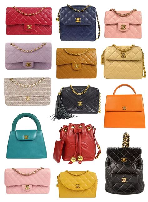 Vintage Chanel Bags from 80s, 90s, 00s | Vintage chanel bag, Original ...