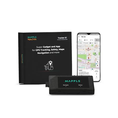 Mappls MapmyIndia x1 - GPS Tracker for Car, Free 1 Year Subscription ...