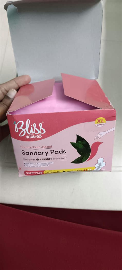 Buy Organic Sanitary Pads - XL Fluffy (Pack of 6) - Bliss Natural