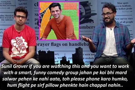 Sunil Grover gets an open invite from AIB to join them, after his ...