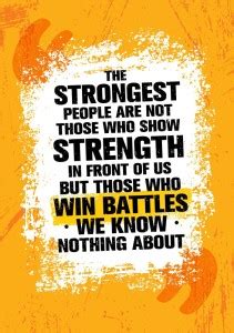 the strongest people are |Motivational Poster|Inspirational Poster|Gym ...