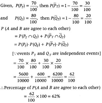 Image result for Probability of Class 12 Question and Answer