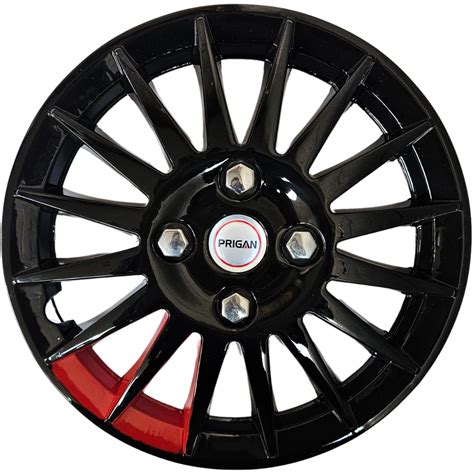 PRIGAN CAMRY TWIN RED WHEEL COVER (Set of 4) AVAILABLE IN 12,13,14 INC ...