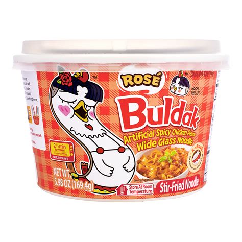 Get Samyang Rose Buldak Glass Noodle Delivered | Weee! Asian Market