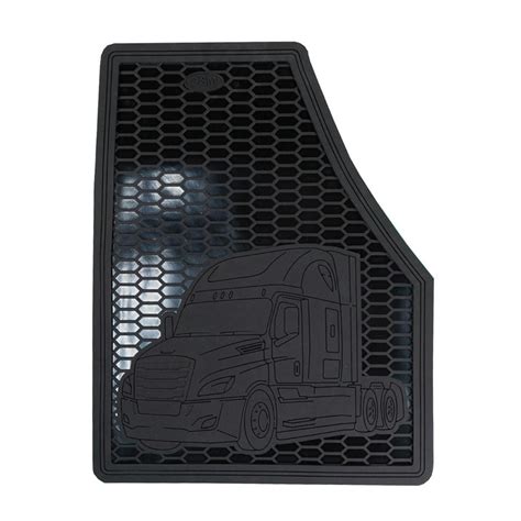 Freightliner Cascadia Rubber Floor Mats - Raney's Truck Parts
