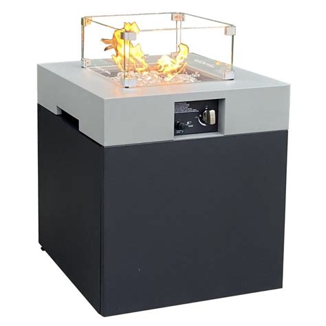 Image result for Rectangular Propane Fire Pit Table