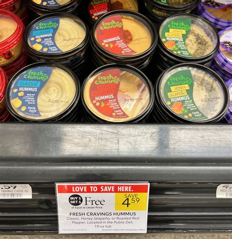 Get Fresh Cravings Hummus As Low As $1.30 At Publix - iHeartPublix