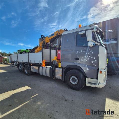 2009mod. VOLVO FH 480 KRANBIL 6 x 2 til salgs. På Retrade kan du kjøpe ...