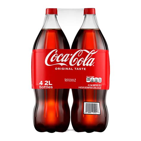 Coca-Cola Regular Soda, 4 pk./2L bottles | BJ's Wholesale Club