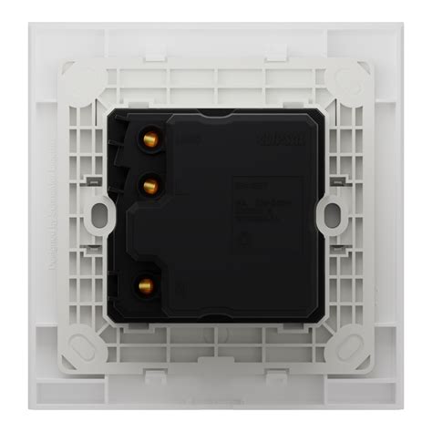 UNSEKCSW_WE - Keycard switch, Unica Pure, 16A, electronic, 2 module ...