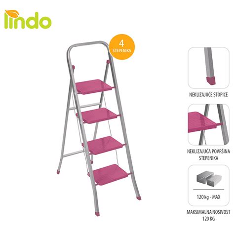 Merdevine sa četiri stepenika Over Lindo 12946 | Volim svoj dom