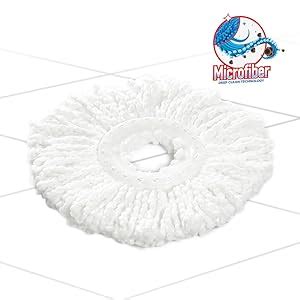 Gala Spin Mop Microfiber Refill, Spin Mop Refill/Floor Mop Refill, Mop ...