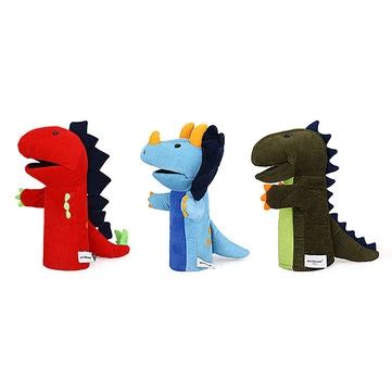 Baby kids animal dinosaur cloth finger hand puppet dolls toys Sale ...