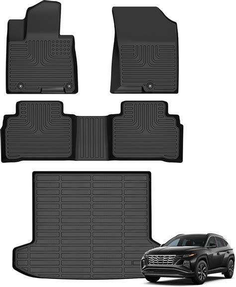 Floor Mats & Cargo Liner for Hyundai Tucson 2025 2024 2023 2022 (No ...