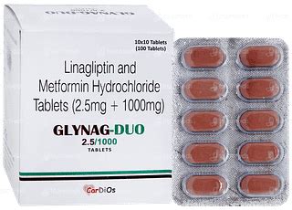 Glynag Duo 2.5/1000 MG Tablet: Uses, Side Effects, Price & Substitutes