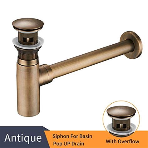 Buy | Drains | Luxury Bottle Trap Brass Round Siphon Oil Rubbed Bronze ...