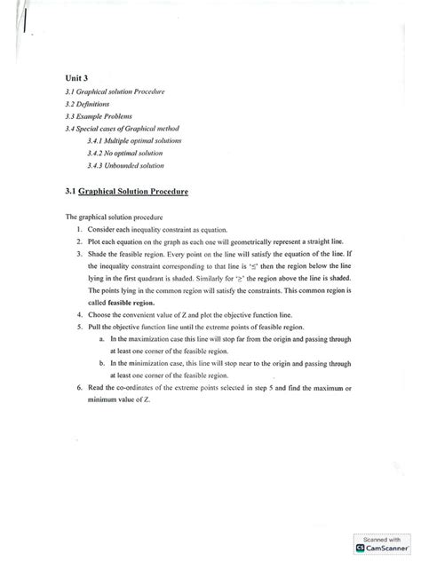 Graphical Solution Procedure 的图像结果