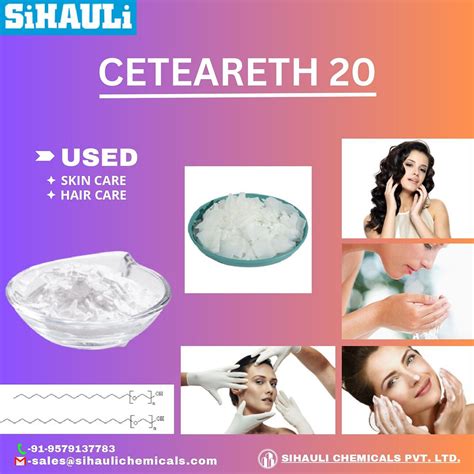 Ceteareth 20 Manufacturers In India