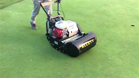 ALLETT SHAVER 20   Tosaerba elicoidale da green   YouTube