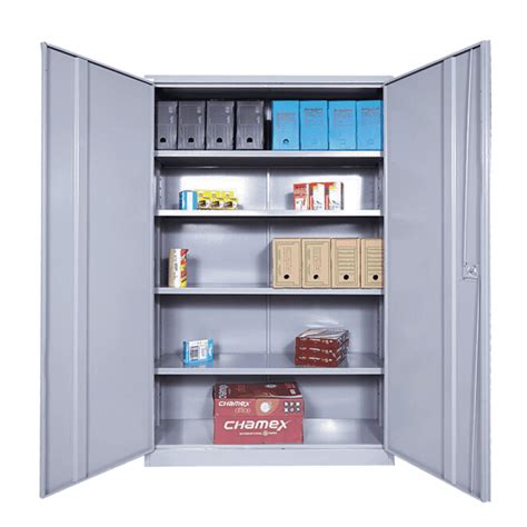 Armário de Aço 2 Portas PA 120 para Escritório - Com 4 Prateleiras - 1 ...