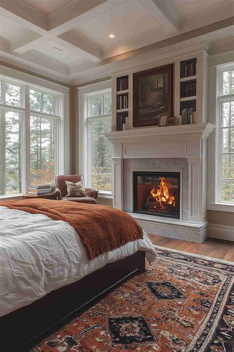 40 Bedroom Fireplace Ideas for a Cozy and Warm Retreat
