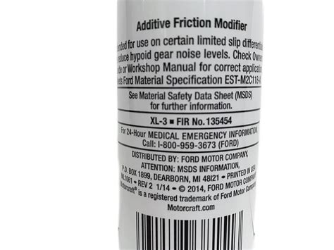 Image result for Ford Friction Modifier Additive