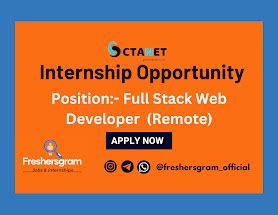 Full Stack Web Developer Intern @Octanet | Skills Based Placement ...