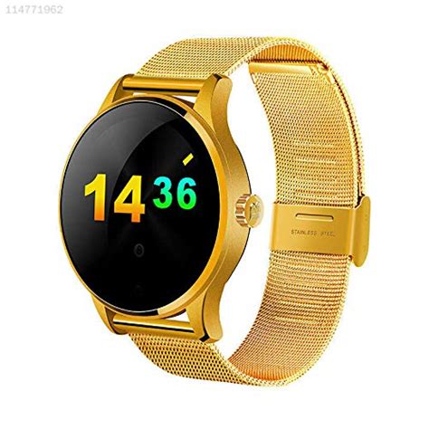 E0AD Step Count Gold Bluetooth Watch Monitor Bluetooth K88H Smart Watch ...