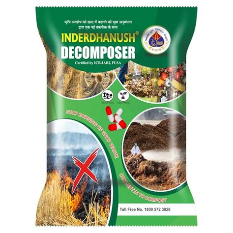 MD Biocoals Inderdhanush Pusa Decomposer Capsule | IARI Certified (Pack ...