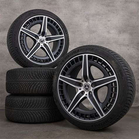 AMG Mercedes Benz EQE 43 53 V295 winter wheels 20 inch rims tires matt