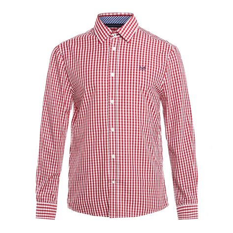 Buy Men Red Checks Long Sleeve Casual Shirts Online - 607196 | The ...