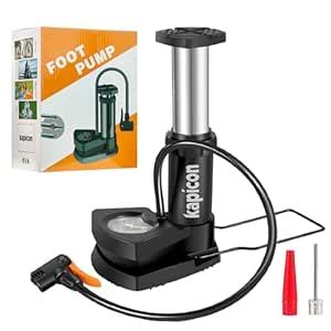 KAPICON Portable High Pressure Foot Activated Air Pump Compressor Air ...