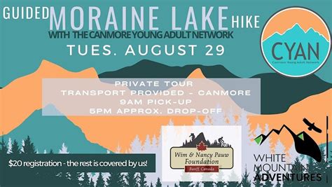 Guided Moraine Lake Hike with CYAN & White Mountain Adventures, Coast ...