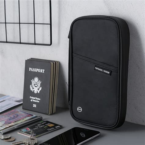 多功能出国卡套保护套信用卡包 RFID屏蔽防盗刷防消磁证件包-阿里巴巴