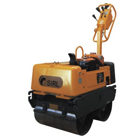 Tandem road roller - SVR 6500KE - SIRL SA - vibrating / manual / towed