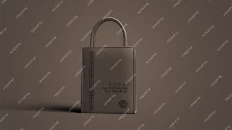 Premium PSD | Leather Tote Bag PSD Mockup Tote Bag Mockup