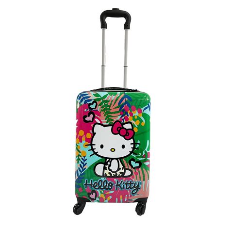 Fast Forward Hello Kitty 20 inch Hard-Side Spinner Suitcase - Children ...