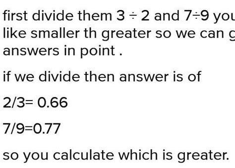 which is Greater 2 upon 3 of 6 upon 7 are 1 upon 5 of 5 upon 7 - Brainly.in