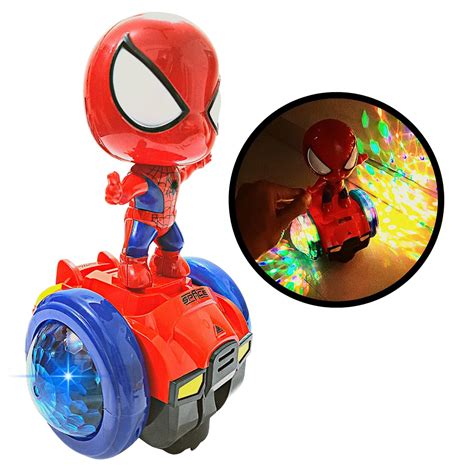 Kart In Box Spiderman Car | 360° Degree Rotation | Spiderman Super Car ...