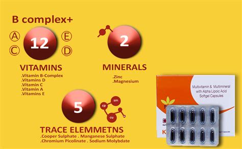 Powerrich Multivitamin & Multiminerals Softgel Capsules Vitamin C ...