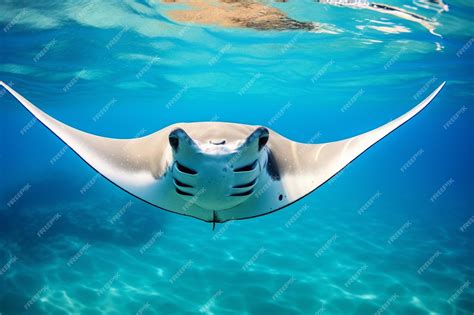 Premium Photo | Manta ray stingray ocean underwater animals