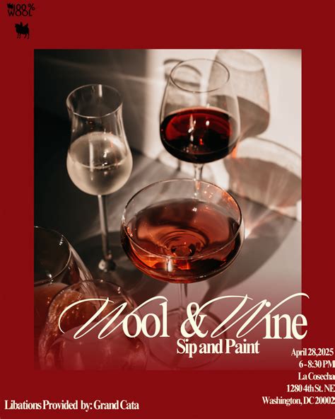 Wool & Wine: Sip and Paint - Union Market District