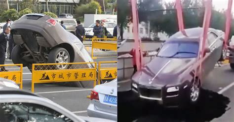 Sinkhole Suddenly Opens Up And Gobbles Unlucky Man’s Rs 4.5 Crore Rolls ...